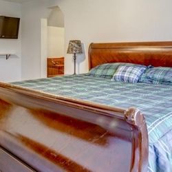 King Sleigh Bedframe (Mattress Not Included)