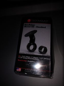 TECHMOUNT Handlebar Mount Kit for motorcycle or bikes
