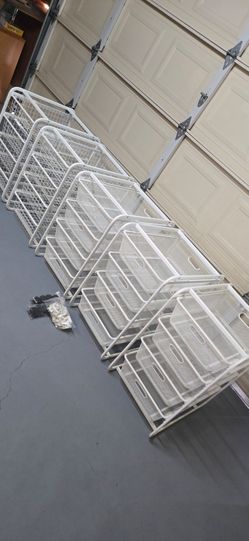 IKEA Algot 4 Drawer Wire Mesh Storage Discontinued. $40/each.
