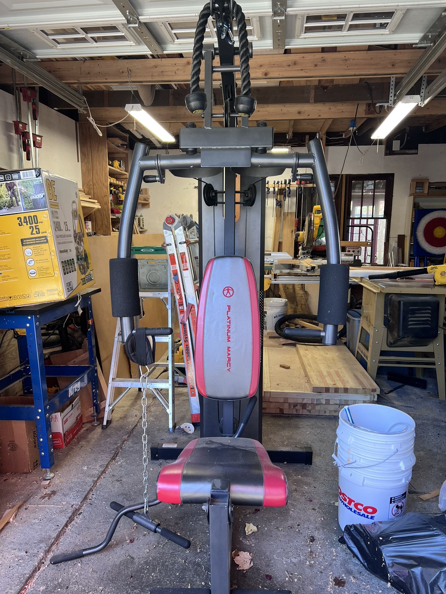 Weight Lifting Gym Set