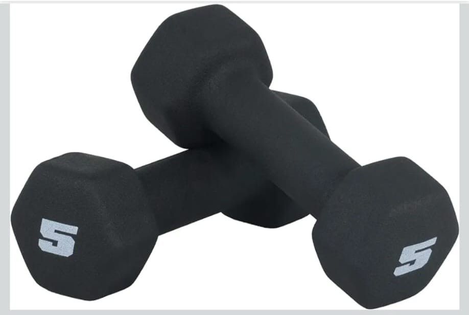 Pair Of 5 Pound Dumbbells