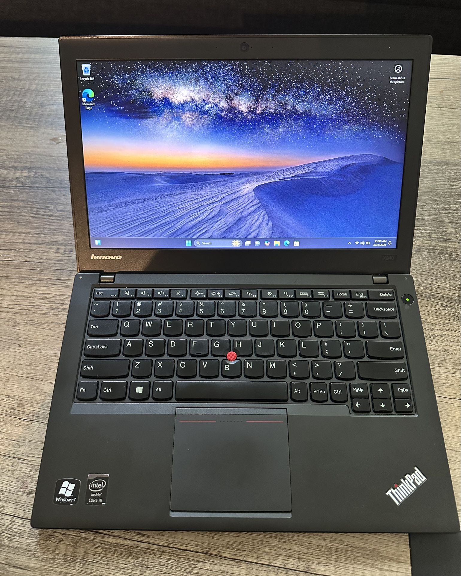 Lenovo ThinkPad X240 12.5" Laptop Intel Core i5 8GB RAM 256GB SSD Windows 11