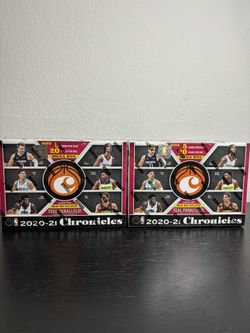 2020-2021 Panini NBA Basketball Chronicles Mega Box New And Sealed