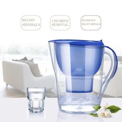 Water Filter Pitcher Alkaline Water Filter Pitcher DERMALL- Filter Kettle Kitchen Water,3.5L（SM-358）