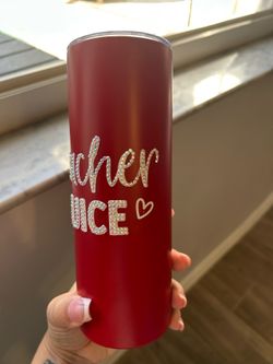 Handmade tumbler