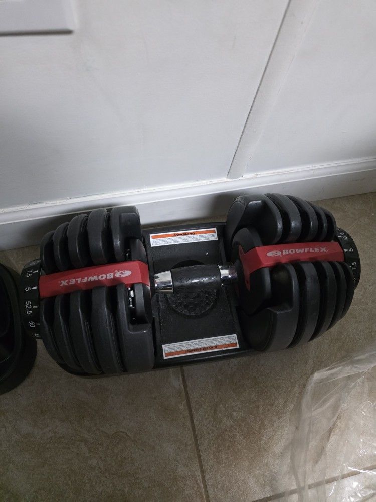 Bowflex Adjustable Dumbbells- Set Of 2