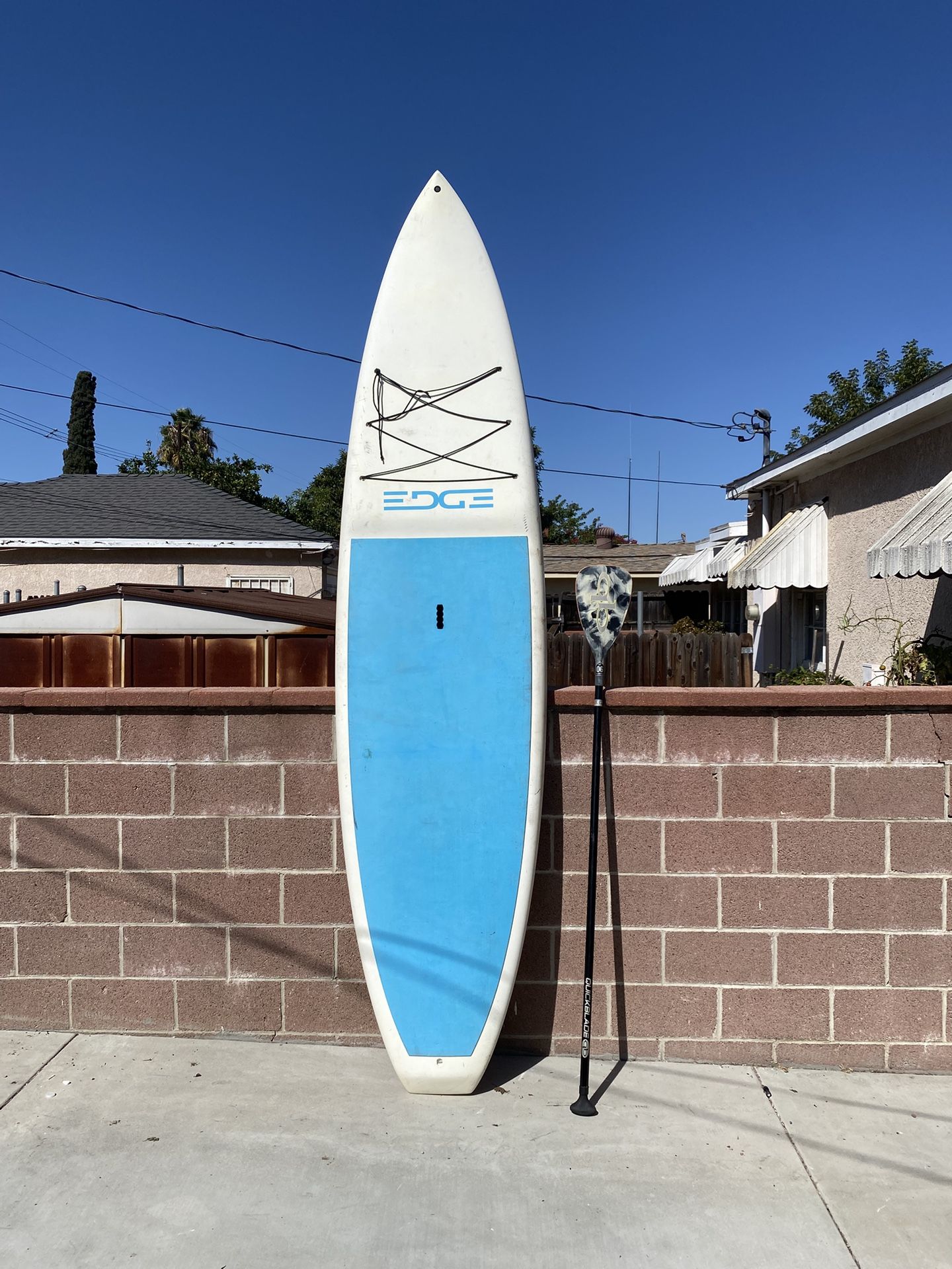 11’6” EDGE PADDLEBOARD W/QUICKBLADE PADDLE