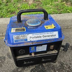 Chicago Electric Generator 800 Rated Watts/ 900Max Watts, Model 66619 
P/U Hillsdale, NJ