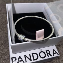 Pandora Bracelet with Blue charm