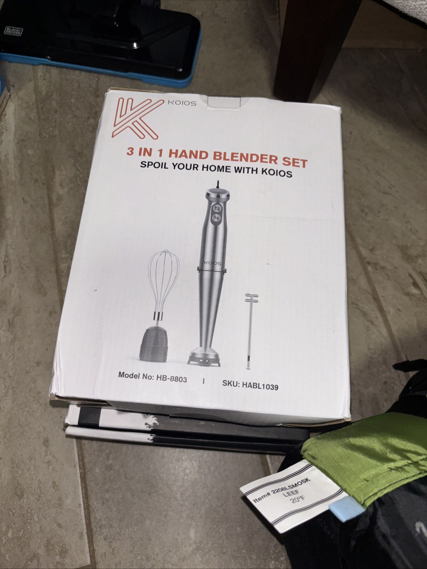 3in1 Immersion Blender