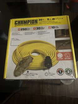 Champion generator extension cord