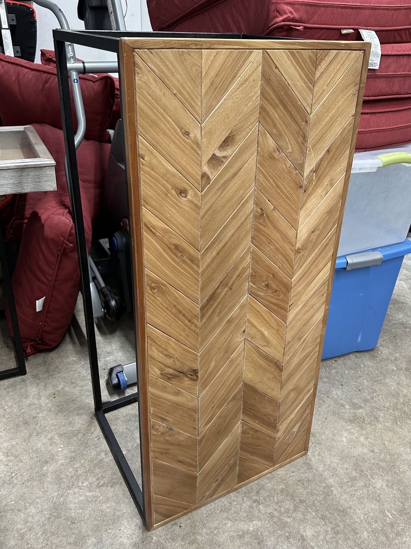 Solid Wood/Metal Table