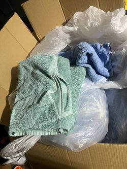 Box of towels.