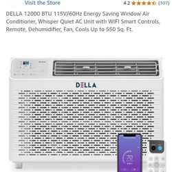 Della Window Air Conditioner 