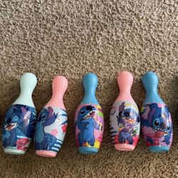 Toy Bowling Set (Indoor/Outdoor) - Disney Stitch