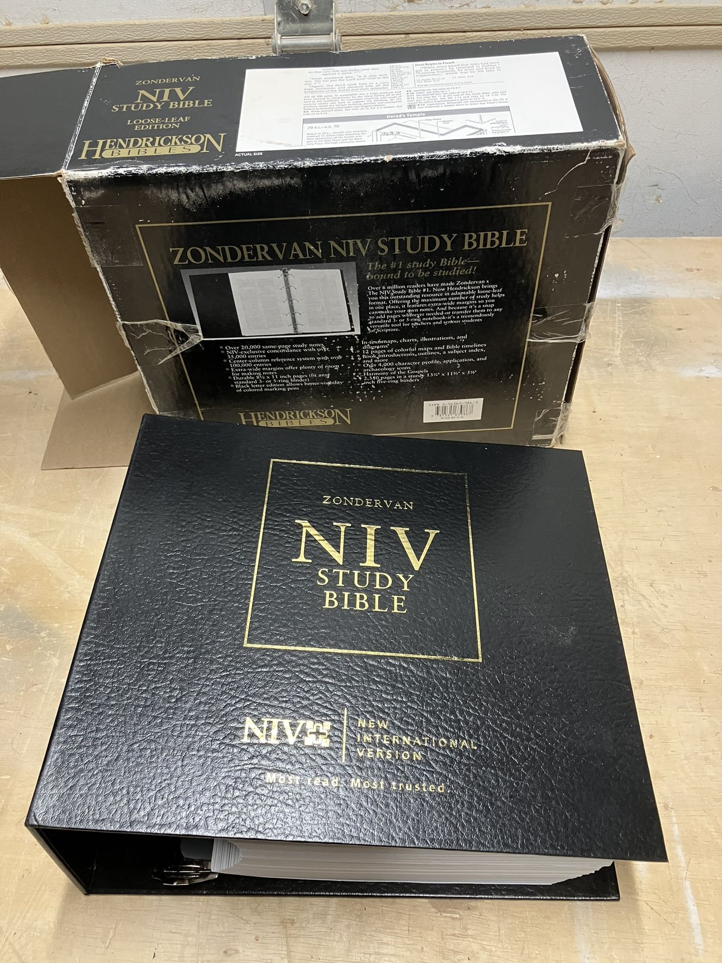 NIV Study Bible Loose-Leaf Edition (1984)