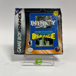 New Paperboy & Rampage (Nintendo GameBoy Advance, 2005) SEALED
