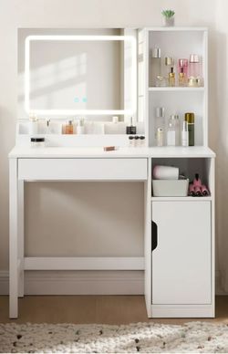 White Vanity