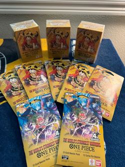One Piece Card Game OP-17 Booster Packs & Double Pack Set 12