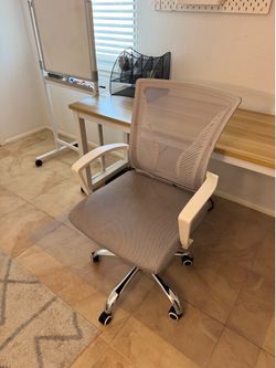 White office chair