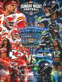 Seahawks vs Chiefs (3 Tickets)