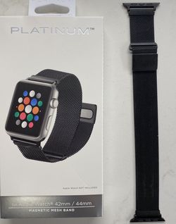 Apple Watch 44mm Black Milanese Band