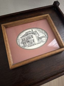 Small Victorian Framed Picture 