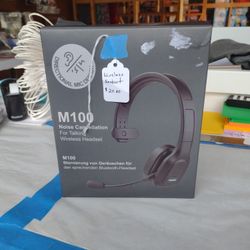 M100 Wireless Headset  Hands Free Driving Headset