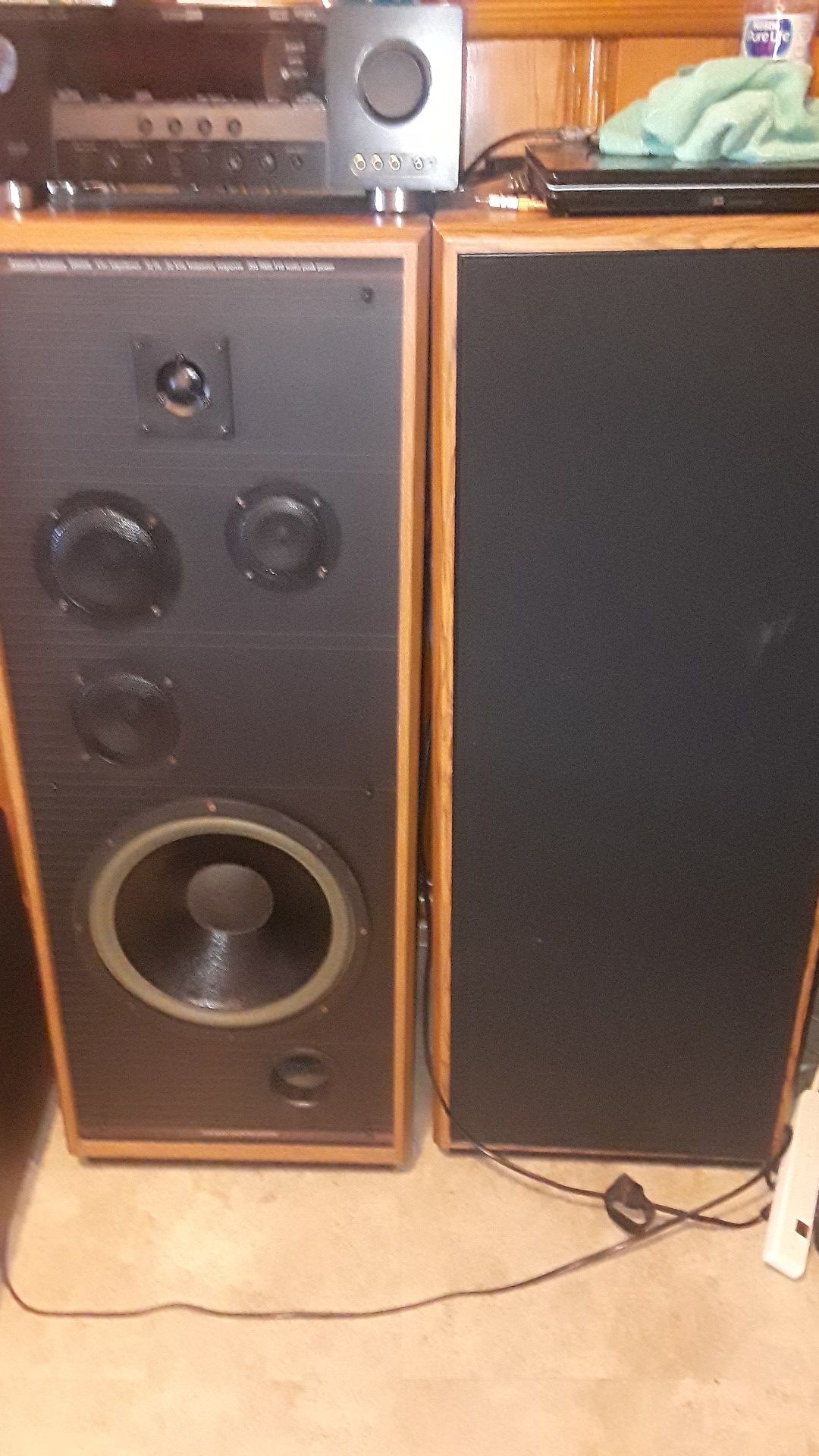 Tower Speakers Vintage Mtx Home Speakers Bluetooth Speaker Mtx