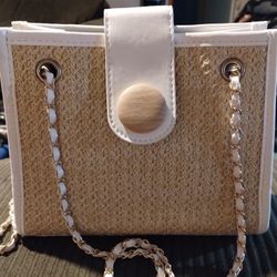 Maree Straw Purse 