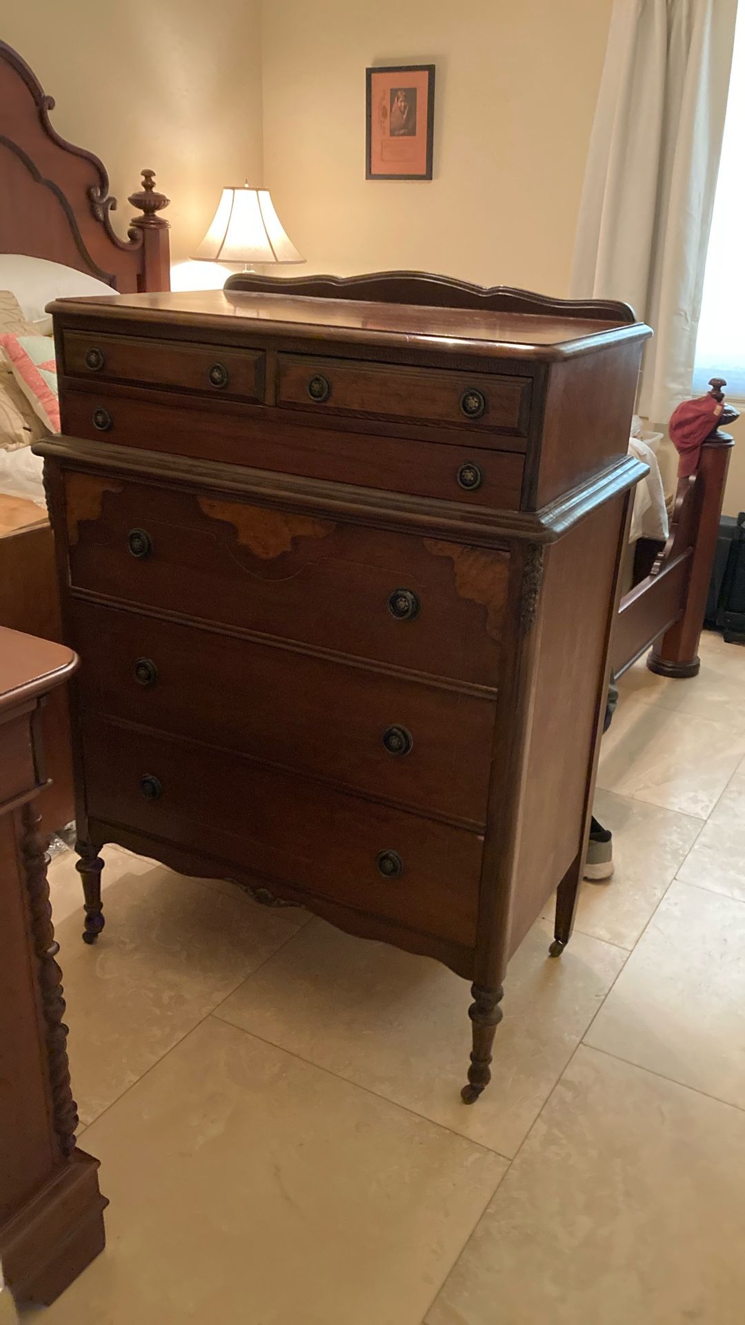 Antique Chest Of Drawers. Very Nice Over 50 Years Old