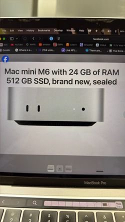 APPLE BRAND NEW MAC MINI M6 24 GB RAM, 512 GB SSD
