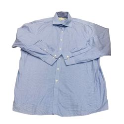 Michael Kors Shirt Mens Sz XXL  Button Down Dress Shirt