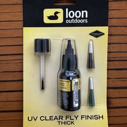 Loon outdoors UV Clear Fly Finish Thick Curing Resin Never used. Original packaging