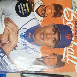Beckett W Carlos Beltran And David Wright Autos