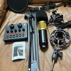 Remall V8 Sound Card Voice Changer, Sound Mixer NEW