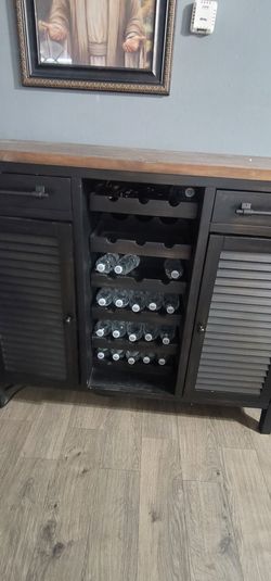 Kitchen Wine Cabinet  Storage