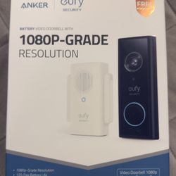 Eufy Video Doorbell 1080p Battery Powered