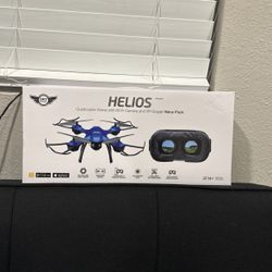 Helios Quadcopter Drone Camera And VR Goggle Pack