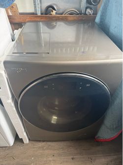 Whirlpool electric washer and dryer
