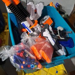 Several Large Nerf Guns For Sale