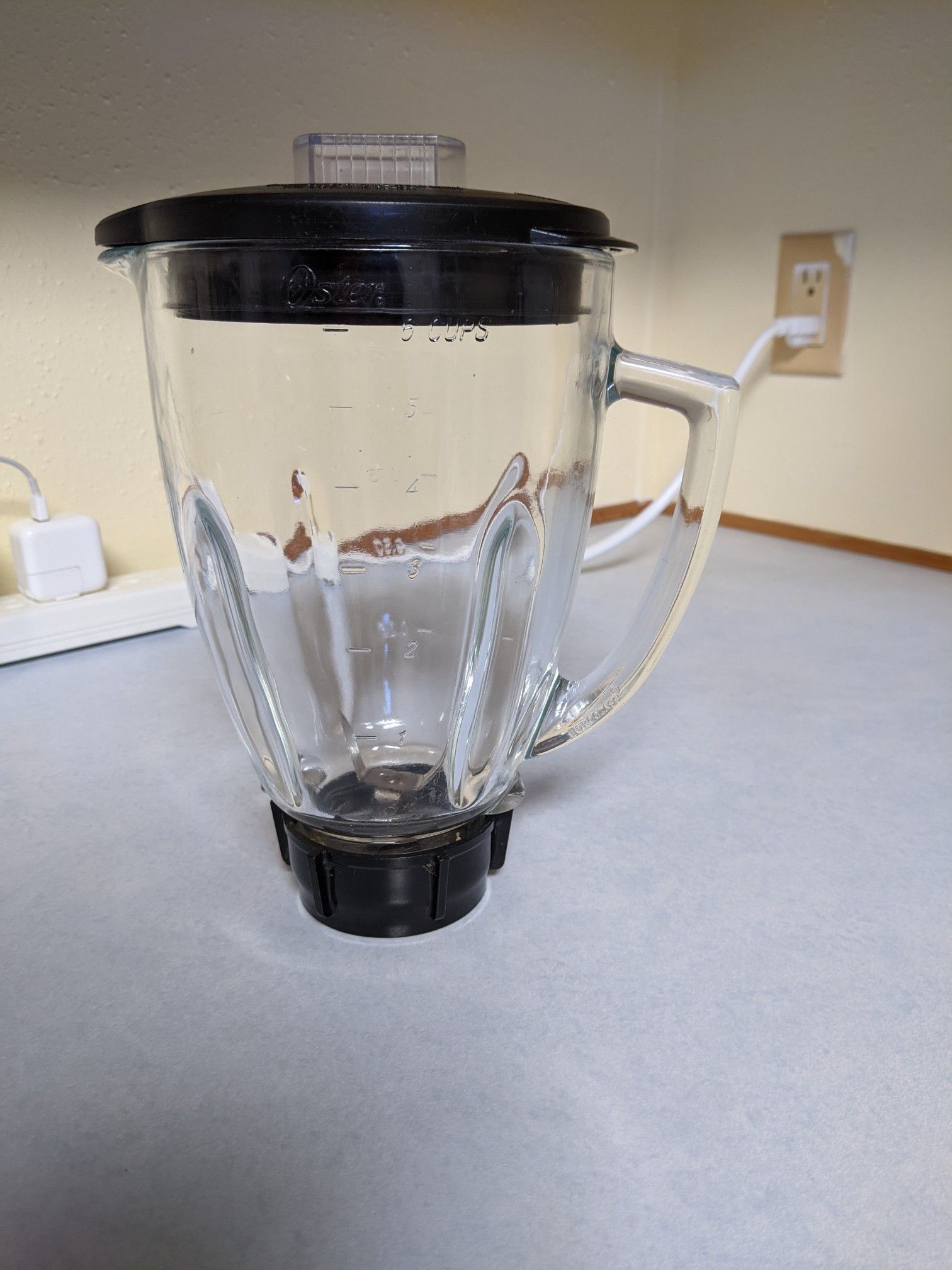 Oster glass blender mixer cup.