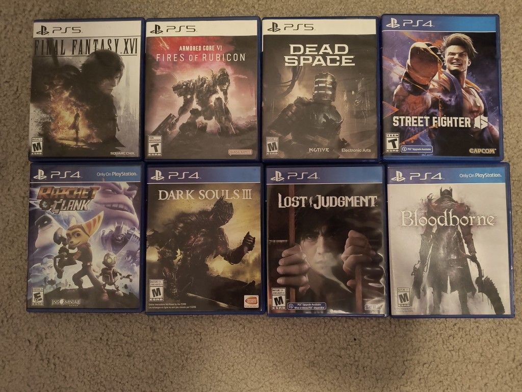 Ps4 And Ps5 Games For Sale