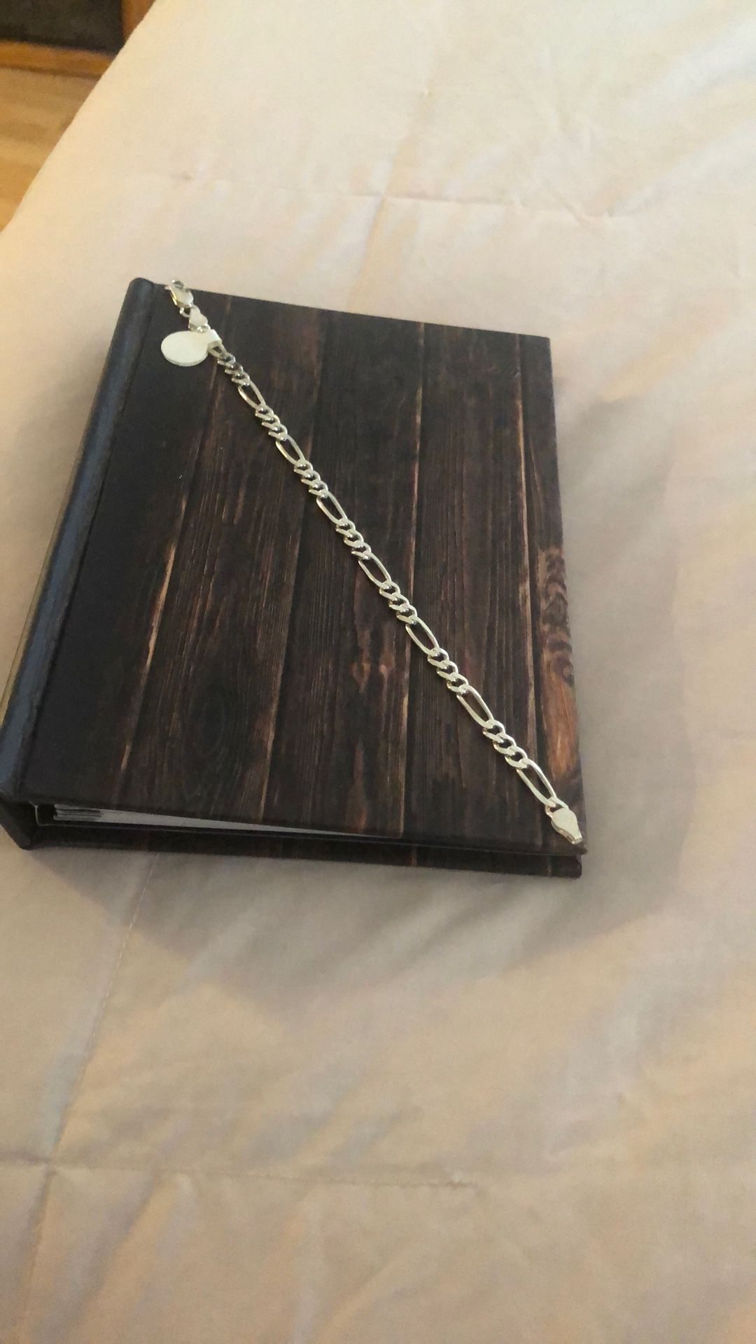 Men Sterling Silver Braclet
