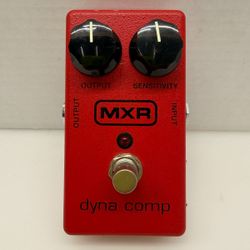 MXR M102 DYNA COMP COMPRESSOR GUITAR EFFECTS PEDAL RED (CMP130457)