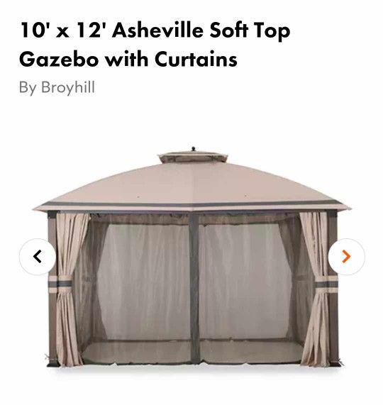Broyhill 10x12 Gazebo (New In Box)
