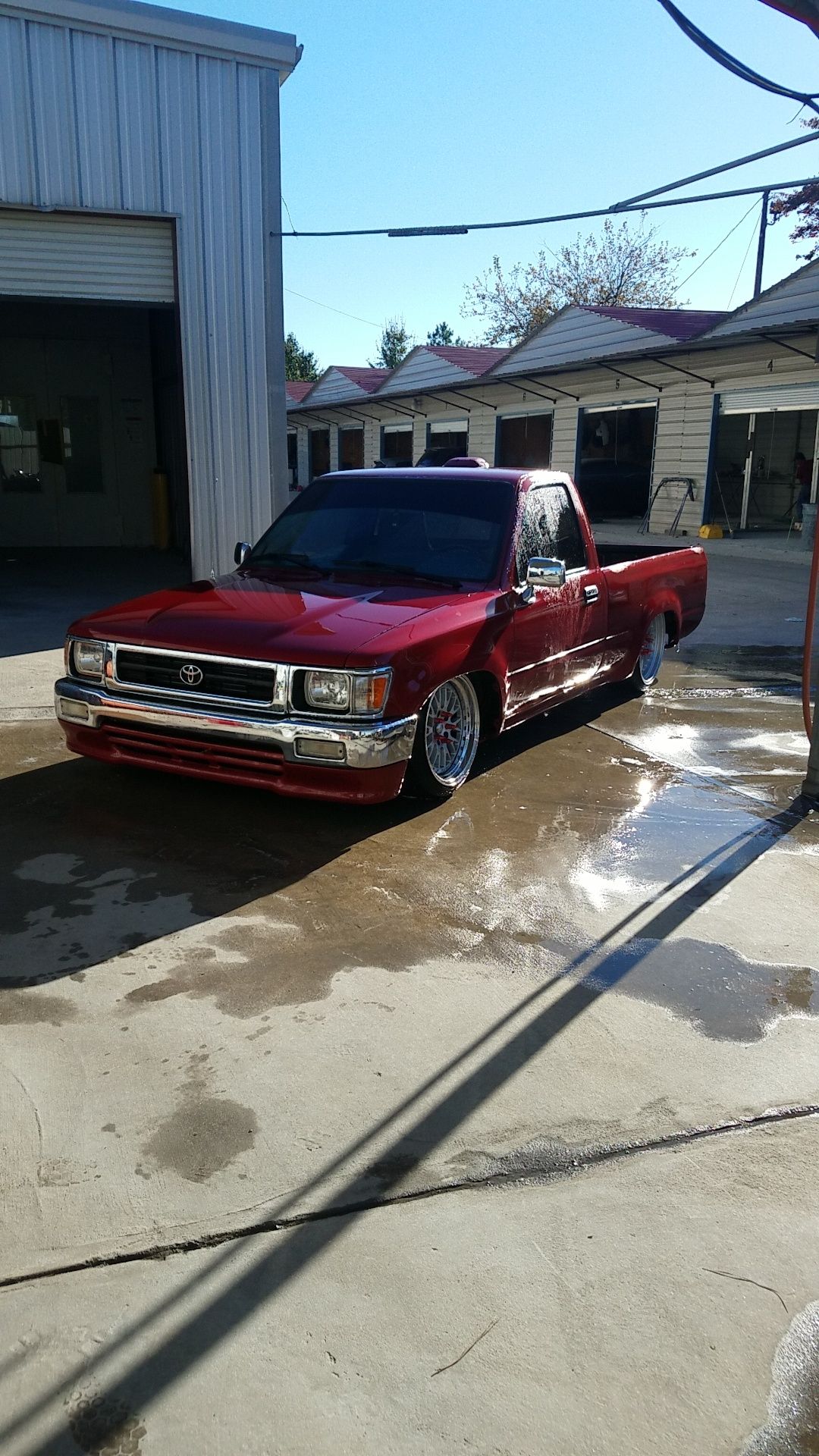 Bagged 94 toyota pickup