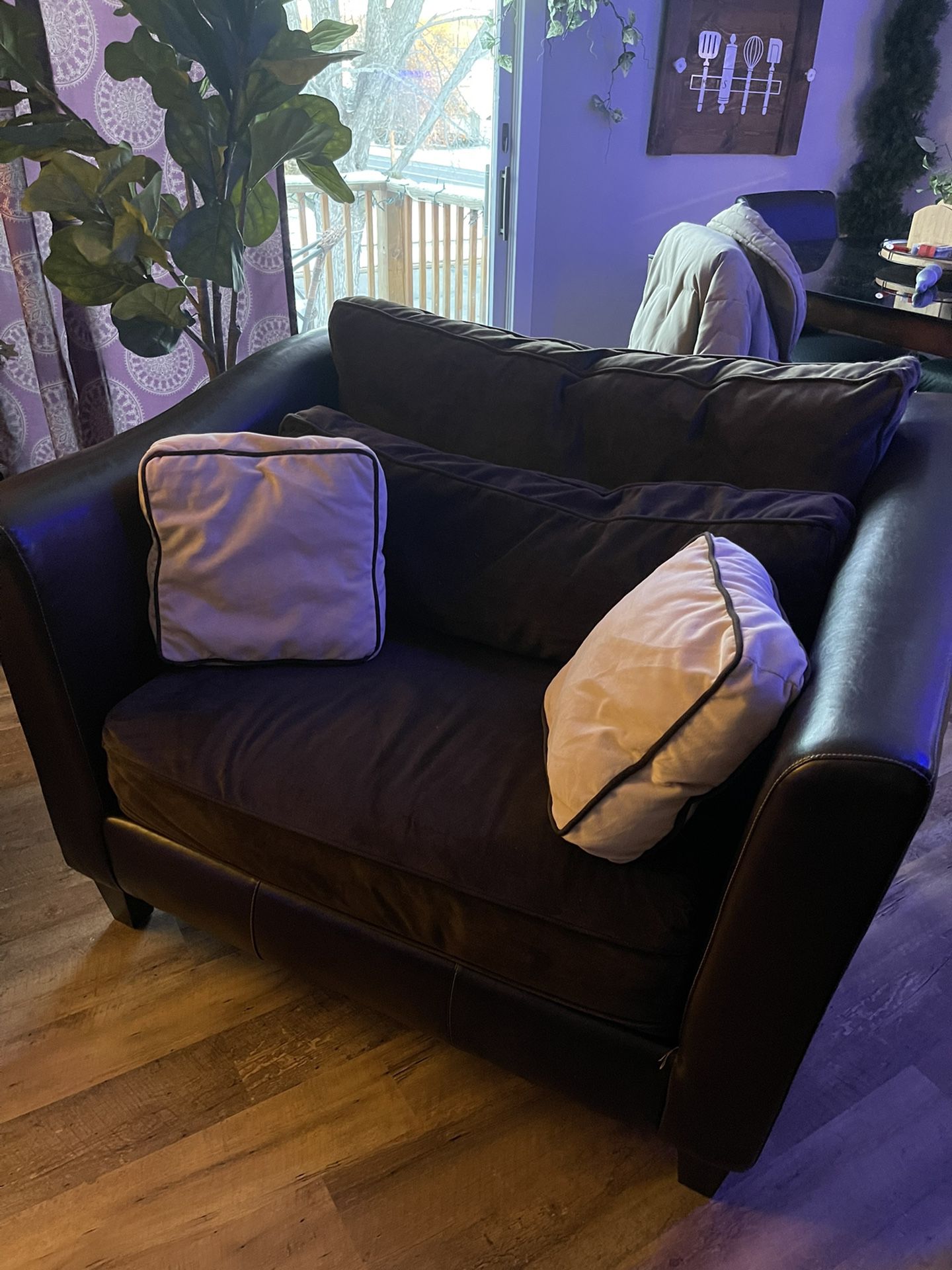 Large Sofa Love Chair /$180