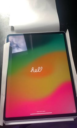Apple iPad 12.9in 6th gen silver 128GB Cellular capable
