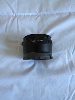 Fotodiox NIK-NEX Nikon F Lens to Sony E-Mount NEX Camera Adapter w/ Caps.”